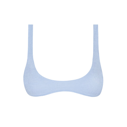 Scoop Top in Sky Blue