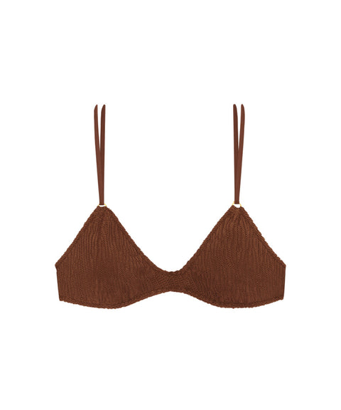 Aurora Top Brown Chestnut