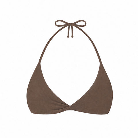 Twist Top in Chestnut Corduroy