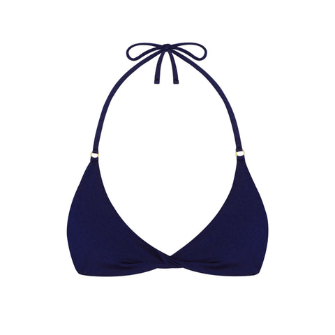 Twist Top in Navy Blue