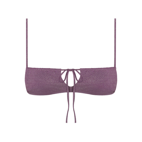 Knot Bandeau in Lavender Dusk