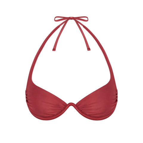 Underwire Romantic in Poppy Red