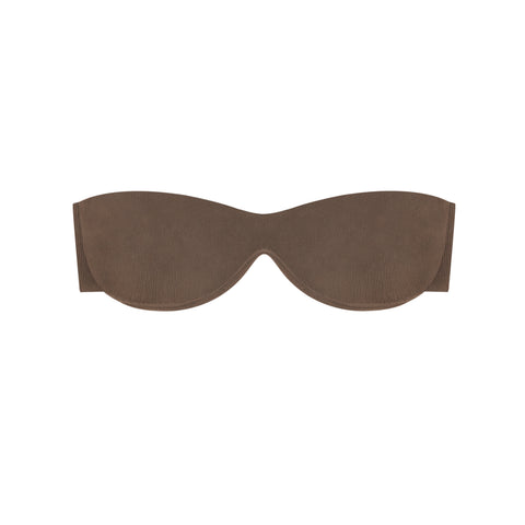 Scoop Top in Chestnut Corduroy