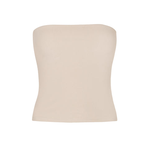 Tube Top in Sand Corduroy