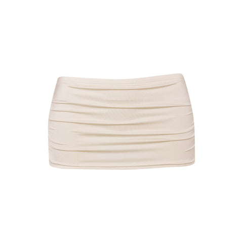 Skort in in White Pearl