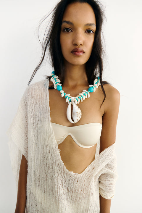 Lulu Top White Pearl