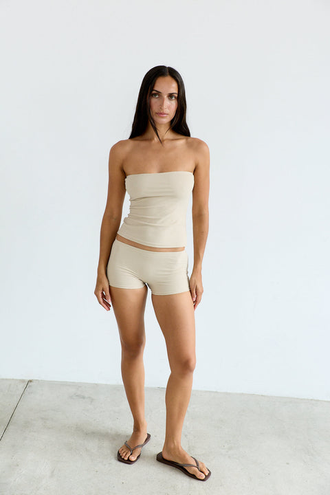 Shorts in Sand Corduroy