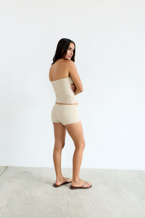 Shorts in Sand Corduroy