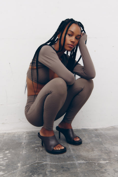 Fullmoon Leggings Taupe