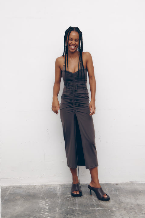 Margaret Cocoa Dress