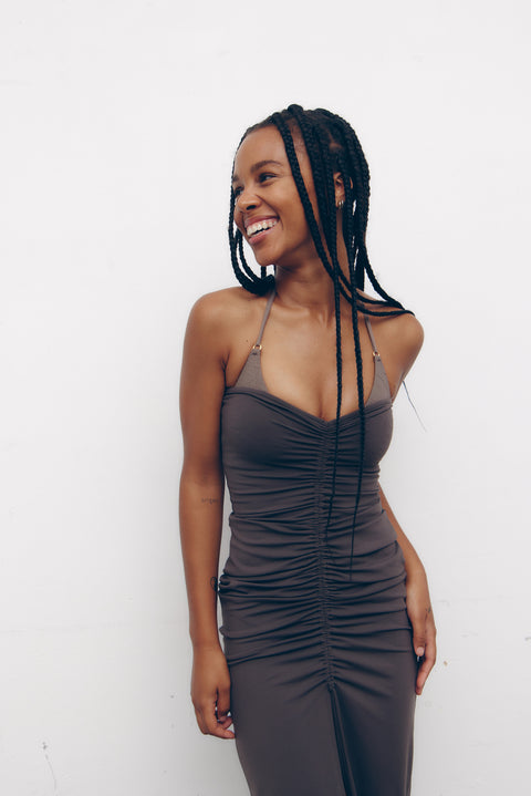 Margaret Cocoa Dress