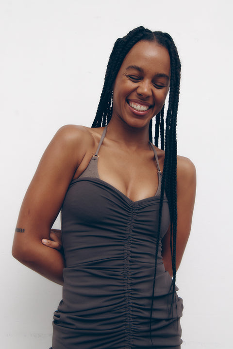 Margaret Cocoa Dress