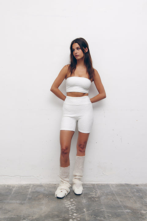 Candra Top White