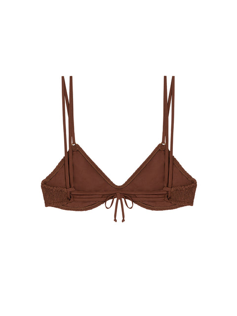 Aurora Top Brown Chestnut