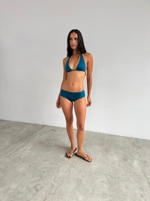 Culotte in Petrol Blue