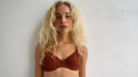 Lappa Top Brown Chestnut