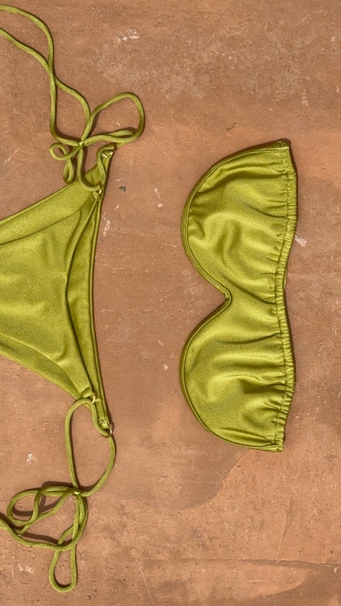 Martina in Olive Green