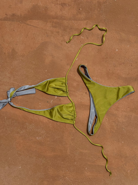 Bruna Olive Sky | Reversible