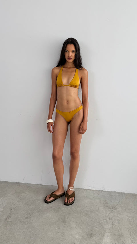 Malika Top Mustard