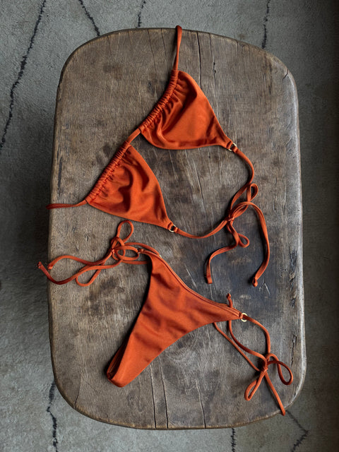 Zahara Top Orange Sunset