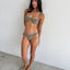 Underwire Top in Cactus Green