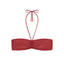 Halter Top in Poppy Red