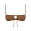 Knot Bandeau in Bronzed Brown