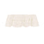 Bandeau Volantes in White Pearl