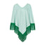 Poncho in Sea Glass