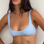 Scoop Top in Sky Blue