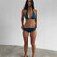 Culotte in Petrol Blue