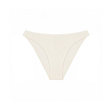 Bandeau Volantes in White Pearl