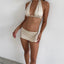 Skort in in White Pearl
