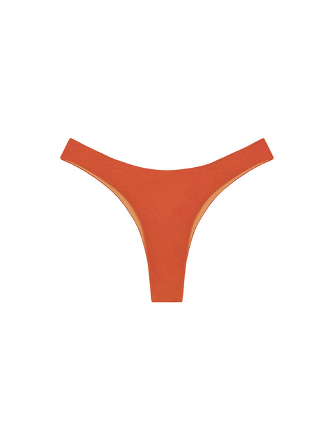 Wave Bottom Orange Sunset