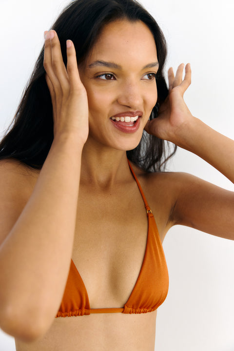 Zahara Top Orange Sunset