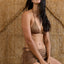 Skort in Bronzed Brown