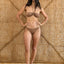 Halter Top in Bronzed Brown