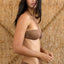 Halter Top in Bronzed Brown