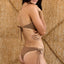 Halter Top in Bronzed Brown