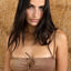 Knot Bandeau in Bronzed Brown