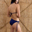 Shell Cordons in Navy Blue