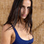 Scoop Top in Navy Blue