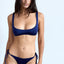 Palm in Navy Blue