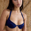 Underwire Romantic in Navy Blue