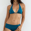 Wide Triangle in Petrol Blue