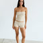 Shorts in Sand Corduroy