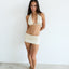 Skort in in White Pearl