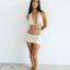 Skort in in White Pearl