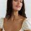 Drapped Balconette in White Pearl