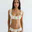 Scoop Top in White Pearl